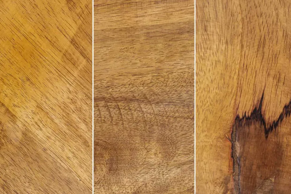Riess-Ambiente Mehr...|Goldene Möbel > Design Couchtisch DIAMOND 70cm natur Mangoholz massiv messing Eisengestell