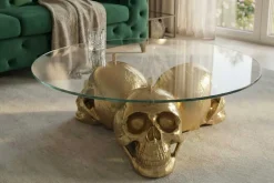 Riess-Ambiente Goldene Möbel|Couchtische & Truhen ><noscript><img width=