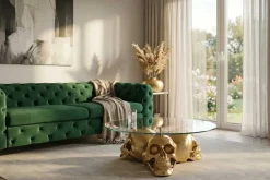 Riess-Ambiente Goldene Möbel|Couchtische & Truhen ><noscript><img width=