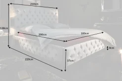 Riess-Ambiente Polsterbetten|Samt Möbel ><noscript><img width=