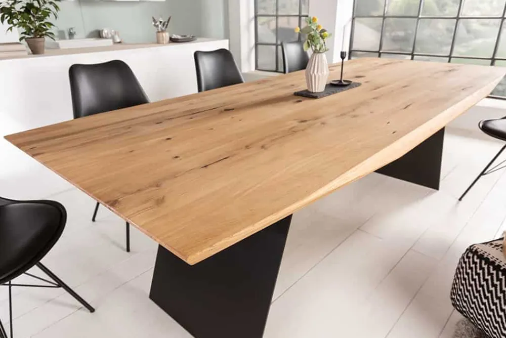 Riess-Ambiente Esstische|Mehr... > Design Esstisch GRAND OAK 240cm natur Wildeiche Massivholz