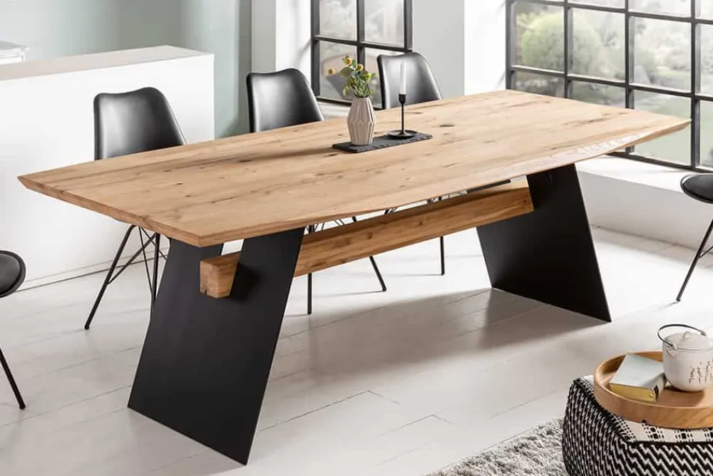 Riess-Ambiente Esstische|Mehr... > Design Esstisch GRAND OAK 240cm natur Wildeiche Massivholz