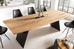 Riess-Ambiente Esstische|Mehr... > Design Esstisch GRAND OAK 200cm natur Eiche Massivholz