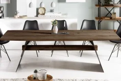 Riess-Ambiente Esstische|Mehr... > Design Esstisch GRAND OAK 240cm smoke Eiche Massivholz