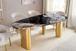 Riess-Ambiente Goldene Möbel|Esstische ><noscript><img width=