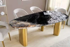 Riess-Ambiente Goldene Möbel|Esstische ><noscript><img width=
