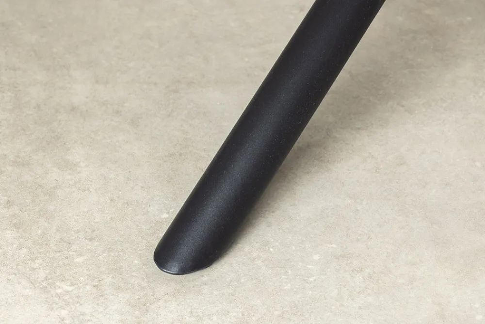 Riess-Ambiente Esstische > Design Esstisch OSAKA 160cm anthrazit Keramik schwarz Sterngestell Metall