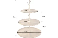 Riess-Ambiente Goldene Möbel|Etageren & Tabletts ><noscript><img width=