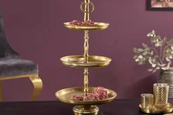 Riess-Ambiente Goldene Möbel|Etageren & Tabletts ><noscript><img width=