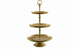 Riess-Ambiente Goldene Möbel|Etageren & Tabletts ><noscript><img width=