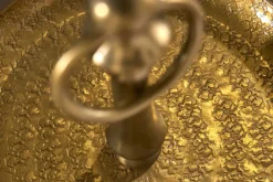 Riess-Ambiente Goldene Möbel|Etageren & Tabletts ><noscript><img width=