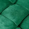 Riess-Ambiente Polsterhocker|Sitzhocker > Design Hocker COZY VELVET 80cm smaragdgrün Samt goldene Füße