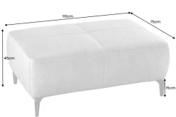 Riess-Ambiente Polsterhocker|Sitzhocker ><noscript><img width=