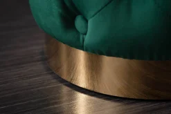 Riess-Ambiente Goldene Möbel|Sitzhocker ><noscript><img width=