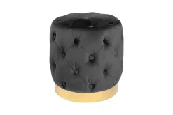 Riess-Ambiente Goldene Möbel|Sitzhocker ><noscript><img width=