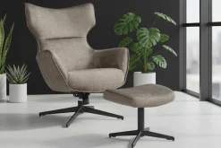 Riess-Ambiente Sitzhocker|Samt Möbel ><noscript><img width=