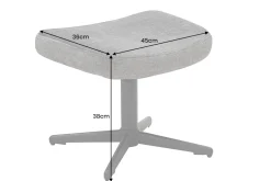Riess-Ambiente Sitzhocker|Samt Möbel ><noscript><img width=