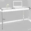 Riess-Ambiente Konsolentische|Bürotische > Design Konsole WHITE DESK 120cm weiß Hochglanz Bürotisch