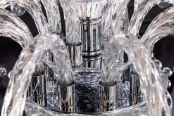 Riess-Ambiente Hängelampen|Kronleuchter & Lüster > Design Kronleuchter CRYSTAL XL 80cm klar Acryl 15-armig Lüster