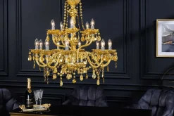 Riess-Ambiente Goldene Möbel|Hängelampen ><noscript><img width=