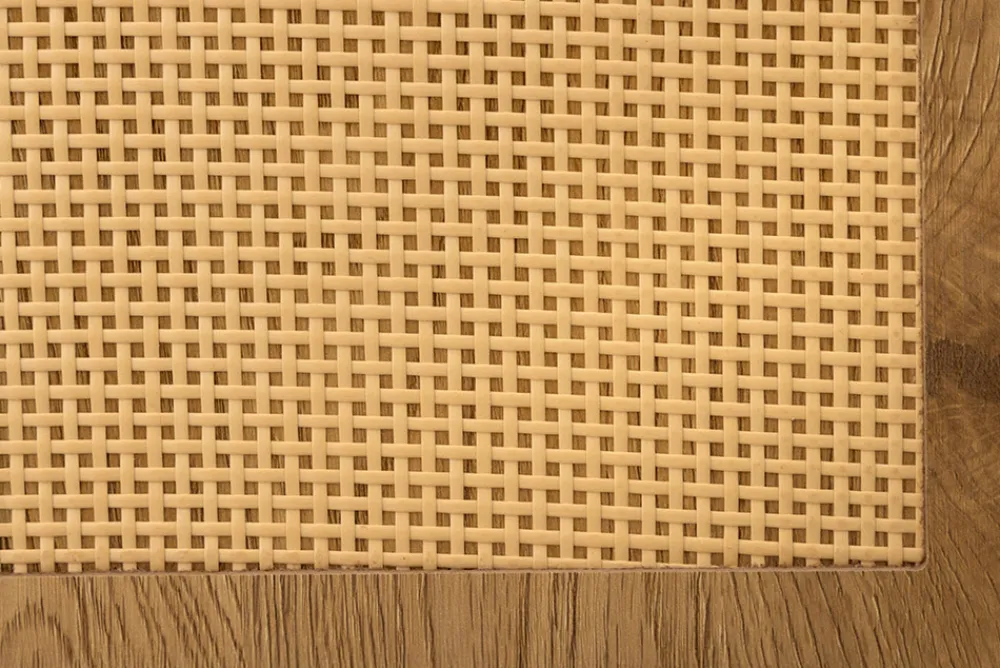 Riess-Ambiente Retro Möbel|Nachttische > Design Nachttisch VIENNA 60cm natur Rattan Geflecht Beistelltisch mit Stauraum