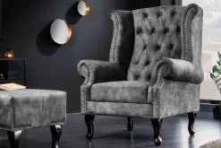 Riess-Ambiente Sessel|Samt Möbel ><noscript><img width=