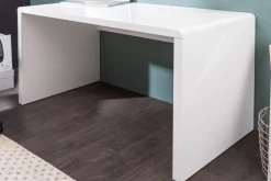 Riess-Ambiente Bürotische > Design Schreibtisch FAST TRADE 120cm weiß Hochglanz Bürotisch