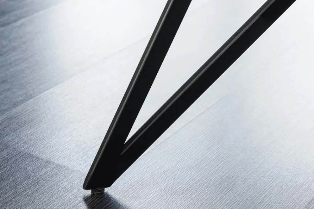 Riess-Ambiente Sitzbänke|Samt Möbel > Design Sitzbank EUPHORIA 160cm champagner greige Samt Hairpin Legs Metallbeine Armlehnen