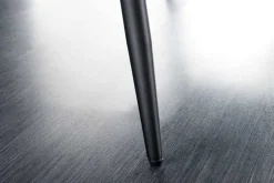 Riess-Ambiente Sitzbänke|Retro Möbel > Design Sitzbank TURIN 160cm senfgelb Samt schwarz Metallbeine Armlehne