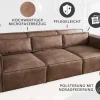 Riess-Ambiente 3-Sitzer Sofa > Design 3-Sitzer Sofa BOSSA NOVA 260cm antik taupe Microfaser Couch Wohnzimmer