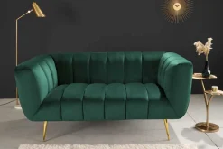 Riess-Ambiente 2-Sitzer Sofa|Goldene Möbel ><noscript><img width=