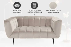Riess-Ambiente 2-Sitzer Sofa|Retro Möbel ><noscript><img width=