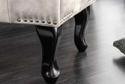 Riess-Ambiente Sitzhocker|Samt Möbel ><noscript><img width=