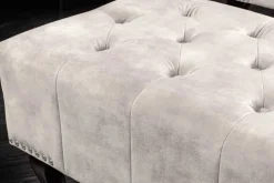 Riess-Ambiente Sitzhocker|Samt Möbel ><noscript><img width=