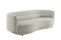 Riess-Ambiente 3-Sitzer Sofa > Design Sofa GATSBY 230cm greige Chenille Federkern 3-Sitzer Couch Rundum-Bezug