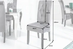 Riess-Ambiente Stühle|Samt Möbel ><noscript><img width=