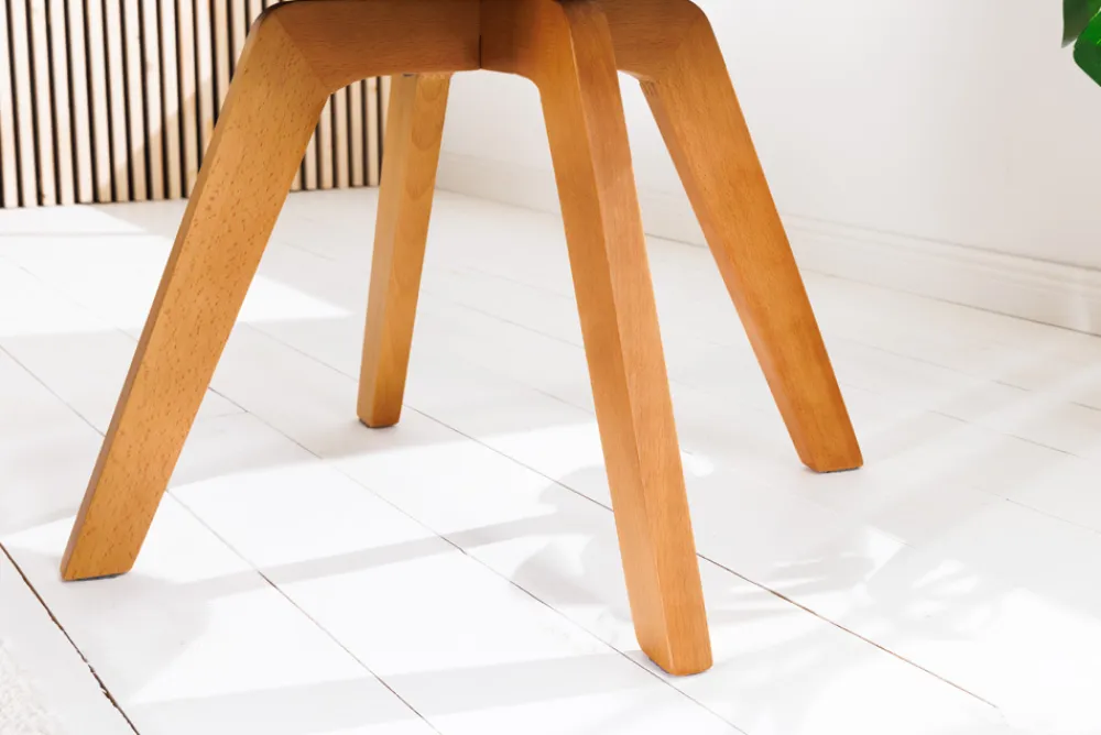 Riess-Ambiente Industrial Loft|Stühle > Design Stuhl LOFT antik braun Microfaser drehbar massiv Buchenholz mit Armlehne