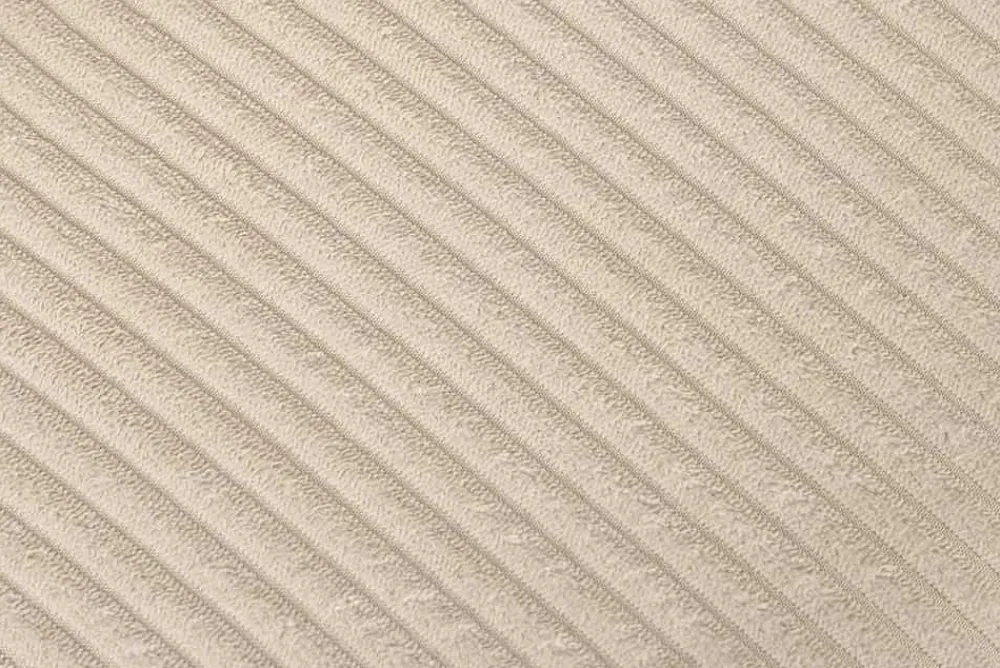 Riess-Ambiente Skandinavisch|Retro Möbel > Design Stuhl LYON beige Cord schwarze Metallbeine