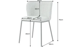 Riess-Ambiente Retro Möbel|Stühle ><noscript><img width=