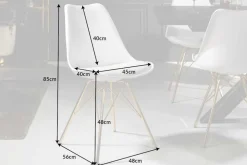 Riess-Ambiente Goldene Möbel|Skandinavisch ><noscript><img width=