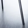 Riess-Ambiente Skandinavisch|Retro Möbel > Design Stuhl VOGUE grau Samt schwarze Metallbeine