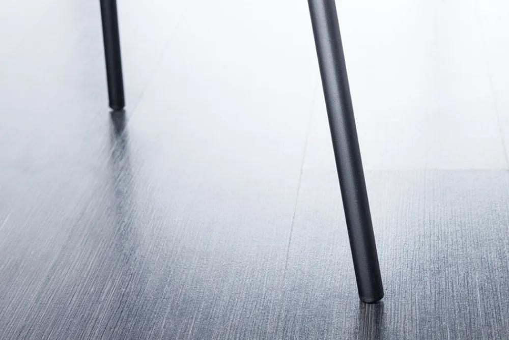 Riess-Ambiente Skandinavisch|Retro Möbel > Design Stuhl VOGUE senfgelb Samt schwarze Metallbeine