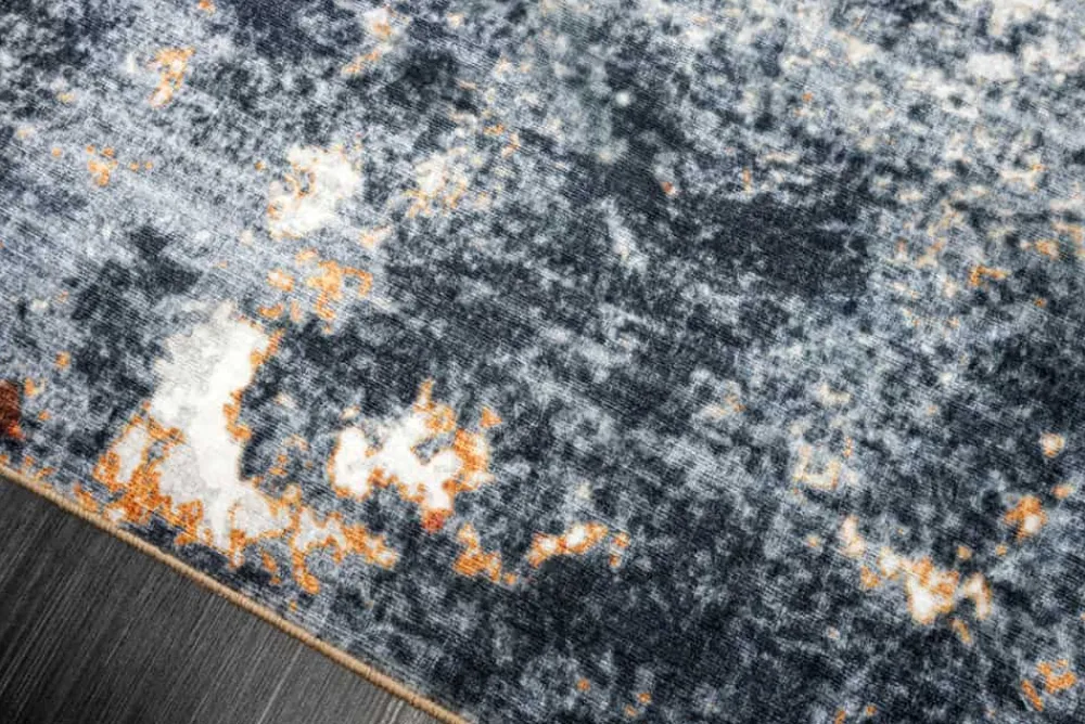 Riess-Ambiente Teppiche > Design Teppich MODERN ART 230x160cm grau kupfer Kurzflor Indoor-Teppich