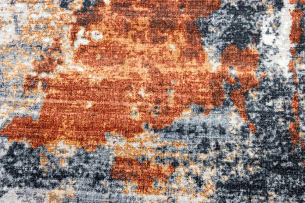 Riess-Ambiente Teppiche > Design Teppich MODERN ART 230x160cm grau kupfer Kurzflor Indoor-Teppich