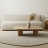 Riess-Ambiente Teppiche|Skandinavisch > Design Teppich ORGANIC 180x120cm taupe Hochflor Indoor-Teppich organische Form