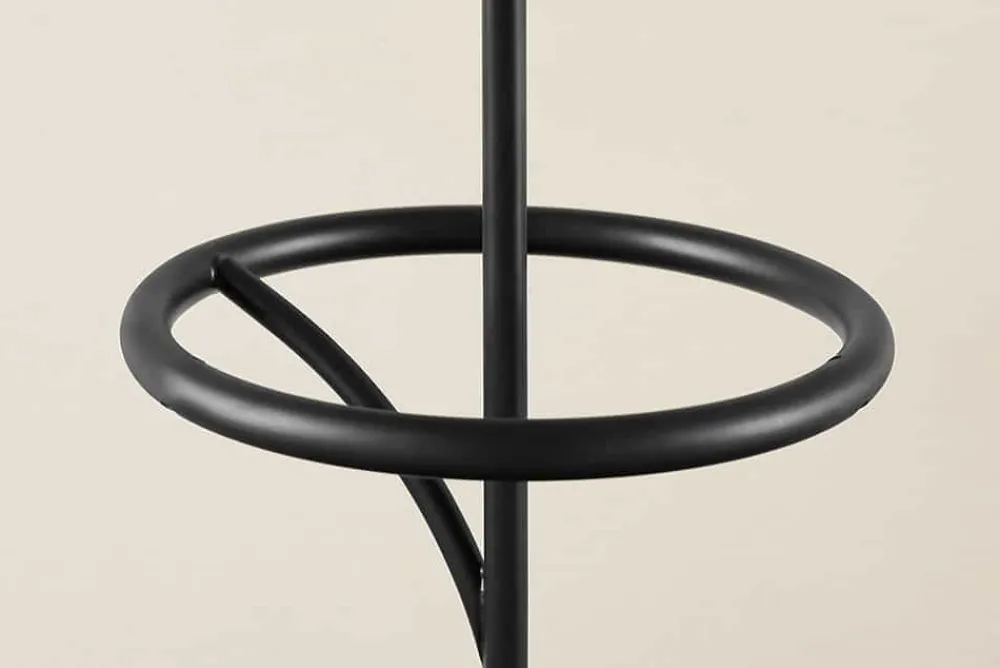 Riess-Ambiente Goldene Möbel|Tischlampen > Design Tischlampe WILDLIFE 75cm schwarz gold rund Papagei Skulpturen mit Marmor-Fuß