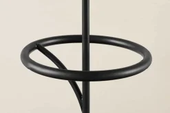 Riess-Ambiente Tischlampen > Design Tischlampe WILDLIFE 75cm schwarz türkis rund Papagei Skulpturen mit Marmor-Fuß