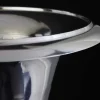 Riess-Ambiente Dekoration|Vasen > Design Vase GOAL 60cm silber Pflanzen Pokal Aluminium