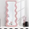 Riess-Ambiente Spiegel > Design Wandspiegel CURVY 160cm rosa