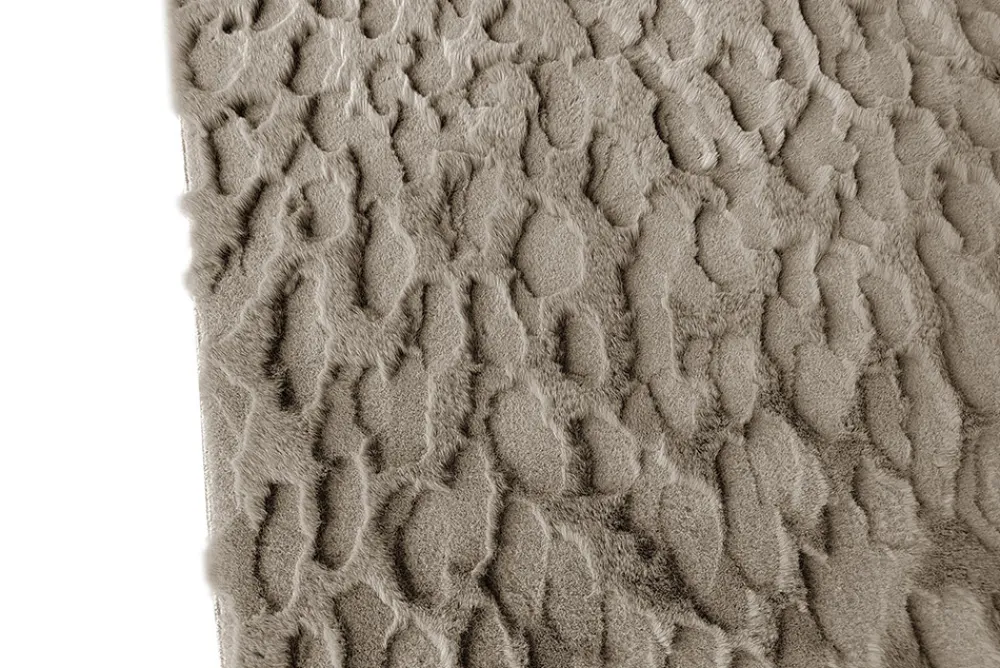 Riess-Ambiente Teppiche|Skandinavisch > 3D Hochflor Teppich DUNE 230x160cm taupe Hoch-Tief-Effekt